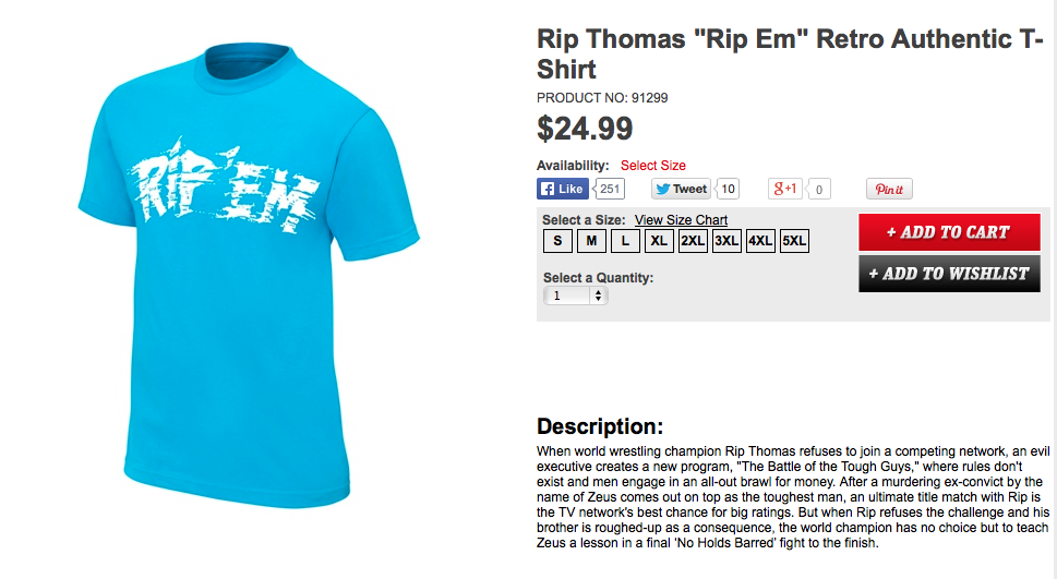Hulk Hogan Rip 'Em No Holds Barred shirt