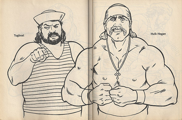 Hulk Hogan Coloring Pages - Coloring and Drawing