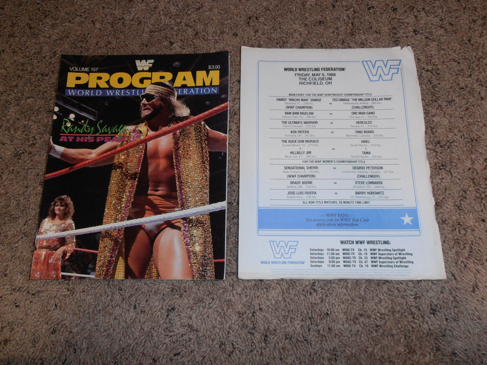 Wwf Programs WWF Program Vol 157 | Someone Bought This?!