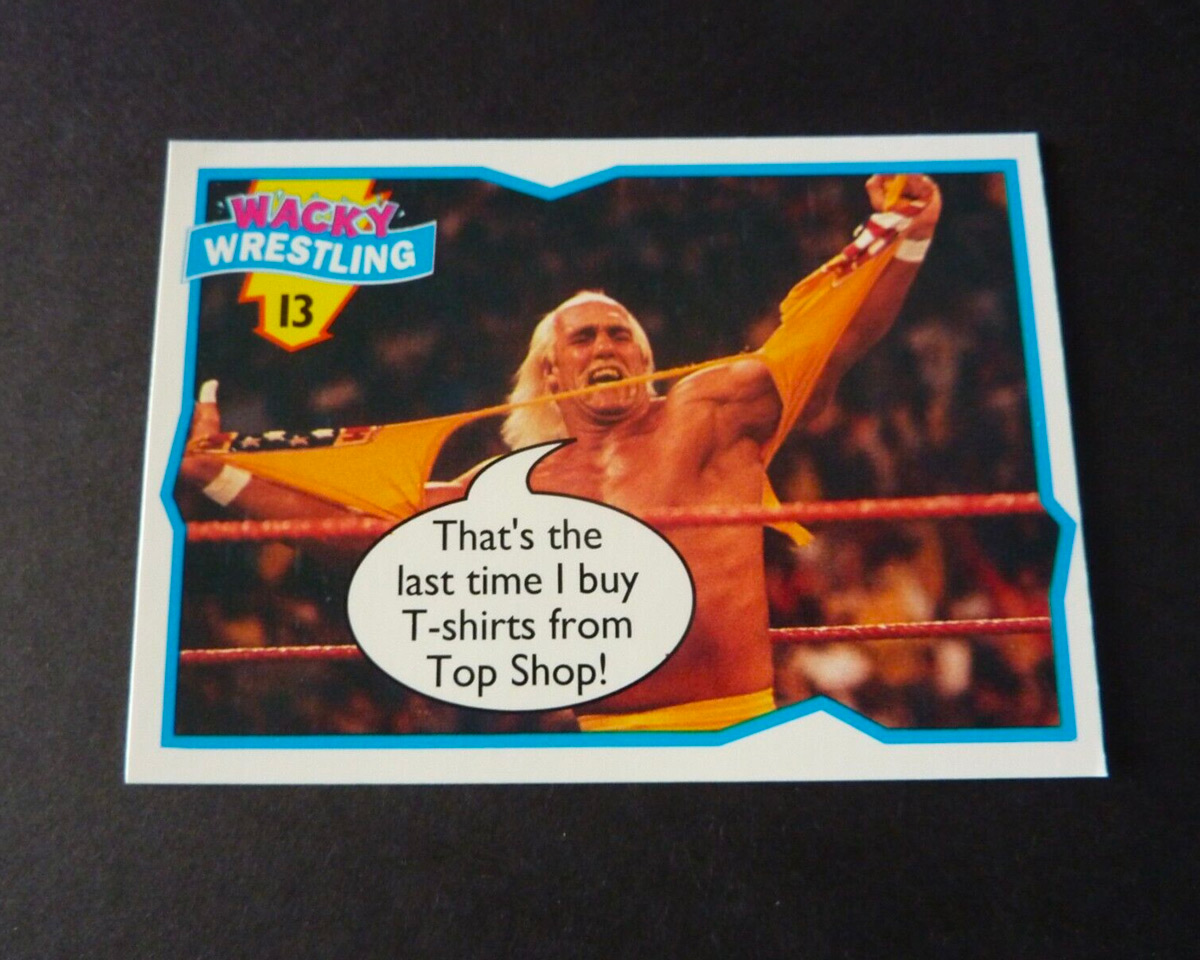 Wacky Wrestling Trading Cards | Someone Bought This?!