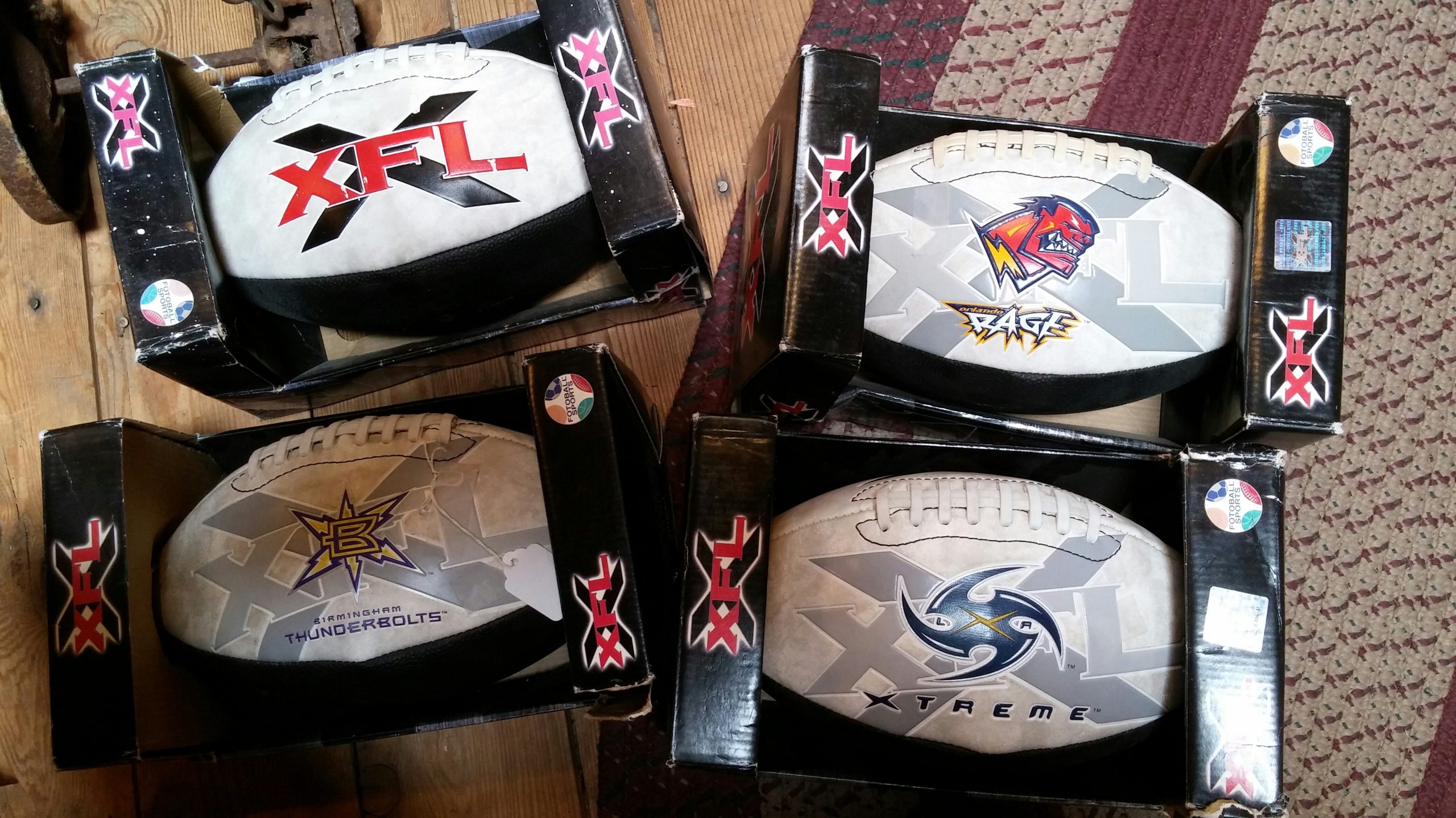 XFL Footballs Someone Bought This?!