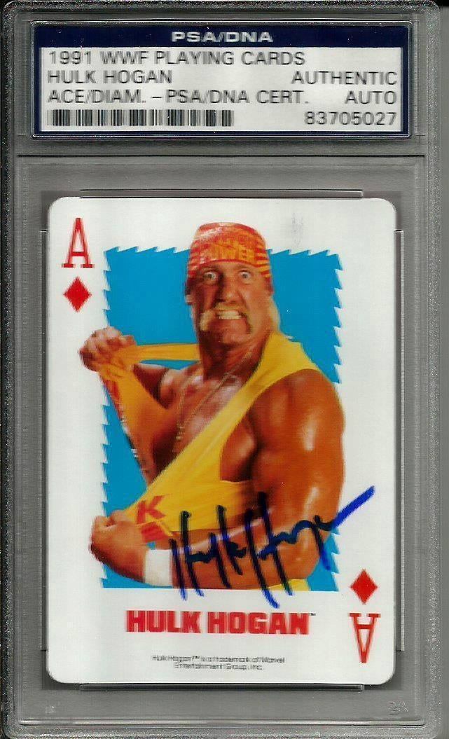 Hulk Hogan Playing Card Someone Bought This?!