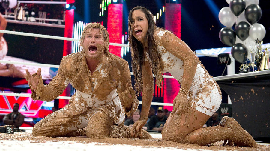 900px x 506px - Dolph Ziggler And AJ Lee's New Year's Eve Toast | The Worst of WWE
