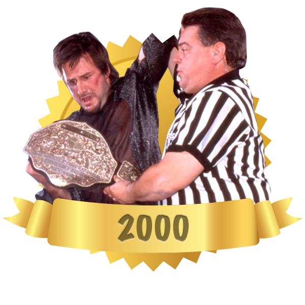 David Arquette - WCW Champion, Winner of WrestleCrap's Gooker Award in 2000