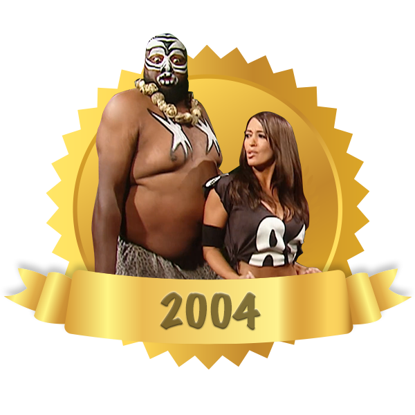 WWE Diva Search 2004, Winner of WrestleCrap's Gooker Award in 2004