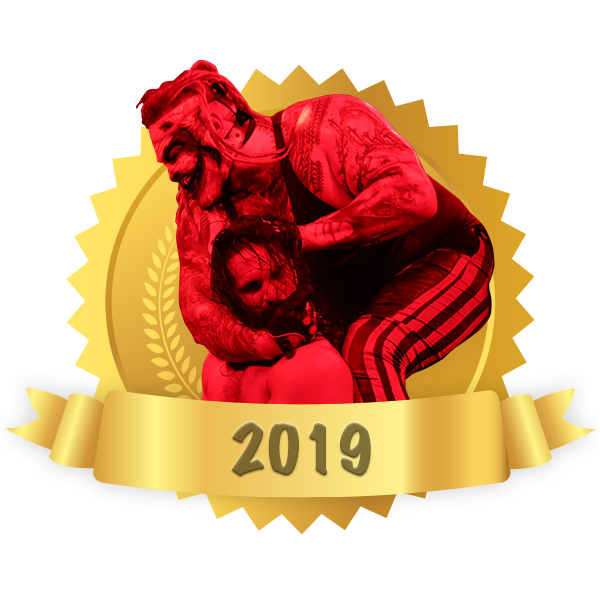 Seth Rollins vs. The Fiend - Hell In A Cell, Winner of WrestleCrap's Gooker Award in 2019