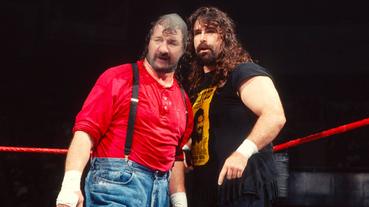 Chainsaw Charlie teamed with Cactus Jack during his WWF run