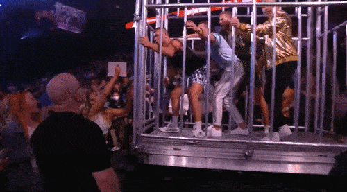 AEW Barbed Wire Everywhere Shark Cage Match