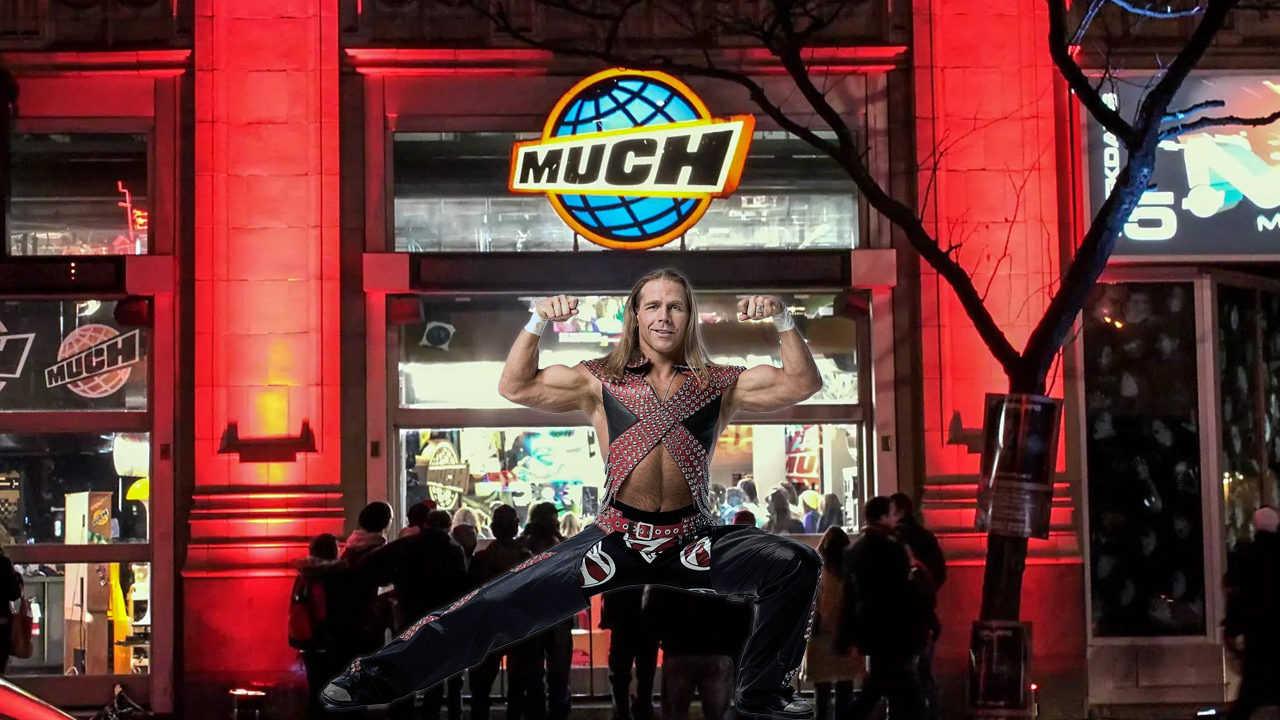 Shawn Michaels Visits MuchMusic WrestleCrap