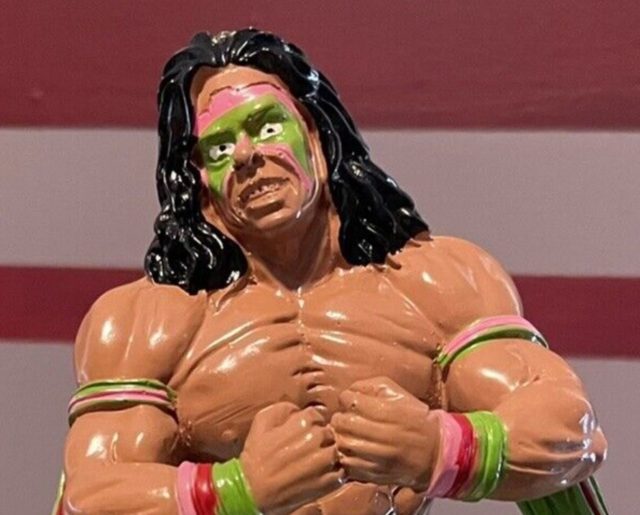 Ultimate Warrior nightmare statue up close