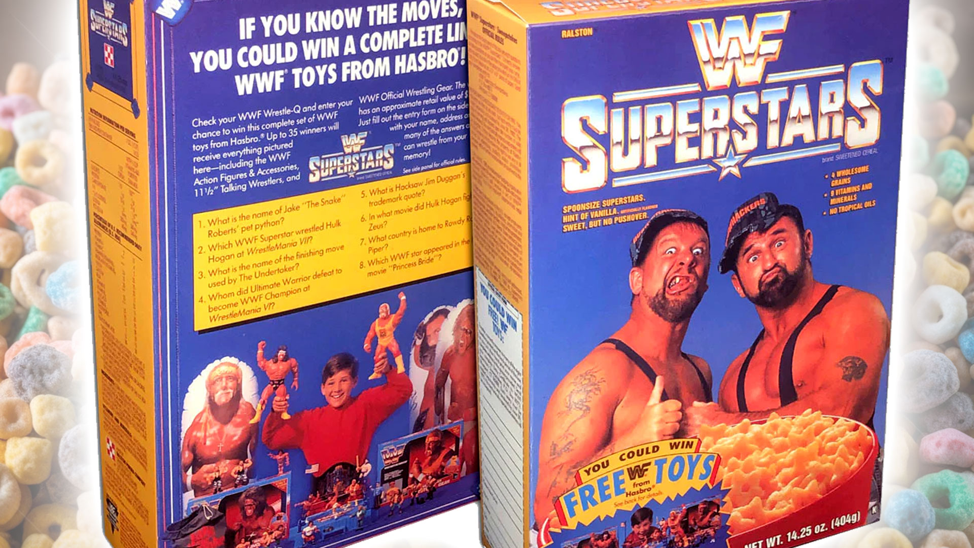 Wwf superstars cereal wrestlecrap