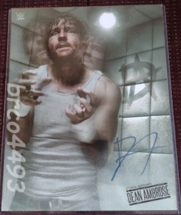 Dean Ambrose asylum trading card