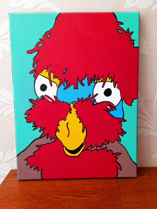 Gobbledy Gooker custom painting