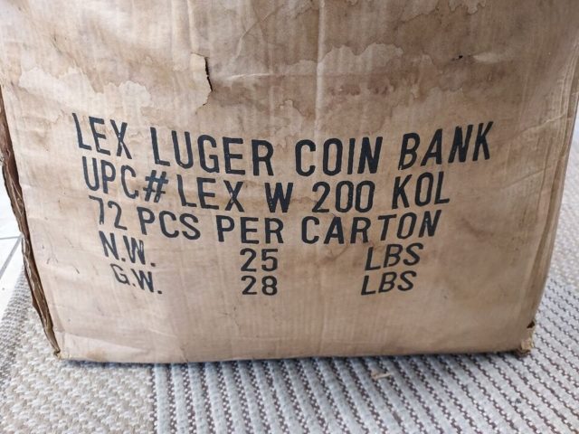 Lex Luger WCW coin bank
