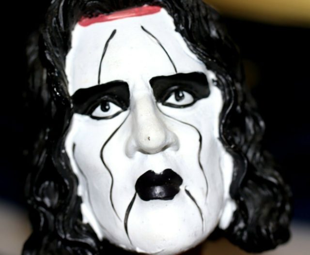 Sting WCW Bobble Head closeup