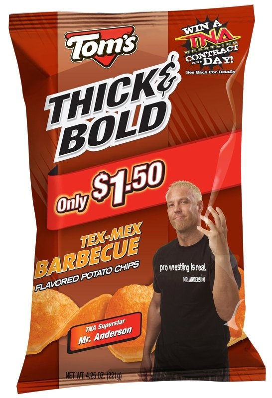 TNA Mr Anderson Tom's Snacks