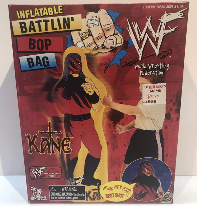 Kane WWE punching bag