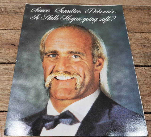 No Holds Barred Hulk Hogan VHS brochure