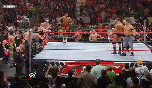 John Cena Randy Orton Raw Roster