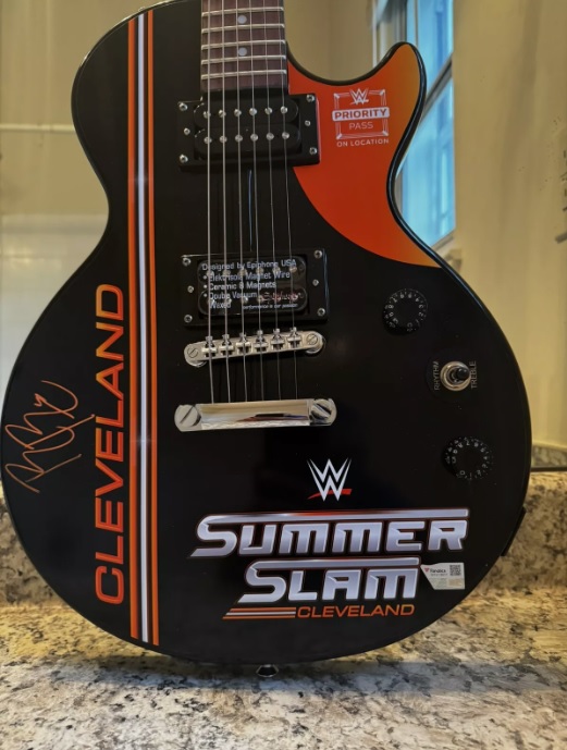Summerslam 2024 Cleveland guitar