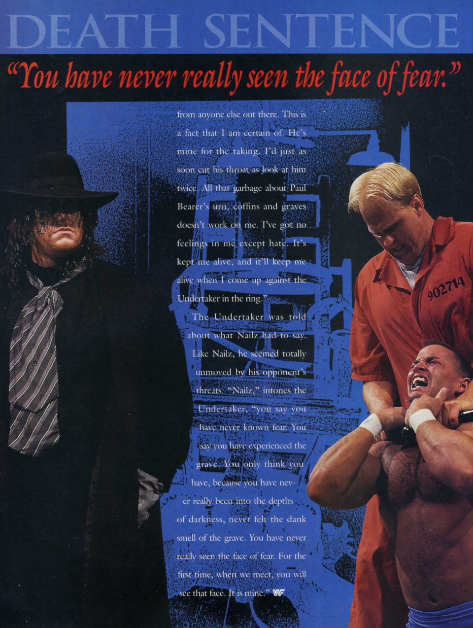 Undertaker Nailz WWF Magazine
