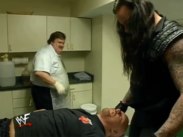 Undertaker Embalms Stone Cold Steve Austin