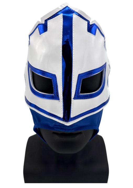 AEW White Castle mask front
