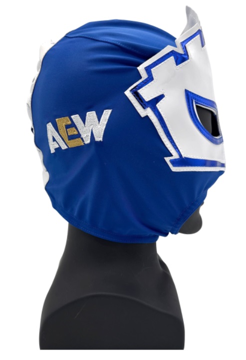 AEW White Castle mask right side