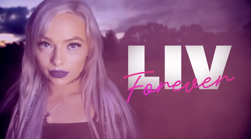 Liv Morgan with Liv Forever title