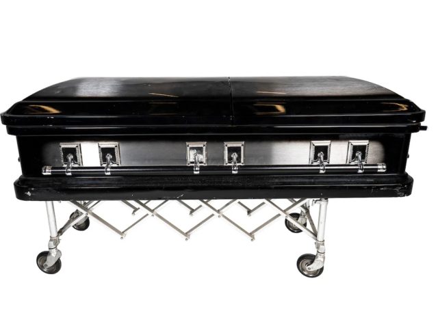 Undertaker AJ Styles coffin