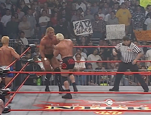 Sid Vicious Pins Hulk Hogan WCW 2000