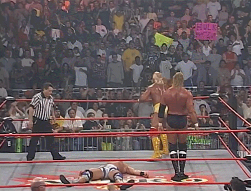 Sid Vicious Pins Hulk Hogan WCW 2000