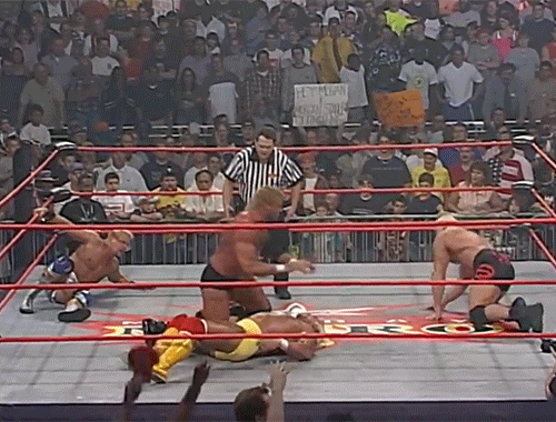 Sid Vicious Pins Hulk Hogan WCW 2000