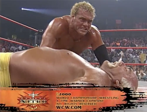 Sid Vicious Pins Hulk Hogan WCW 2000