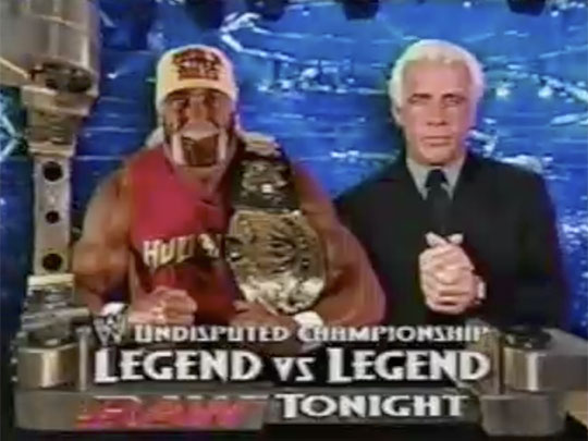 Hulk Hogan Ric Flair 1st WWF Match
