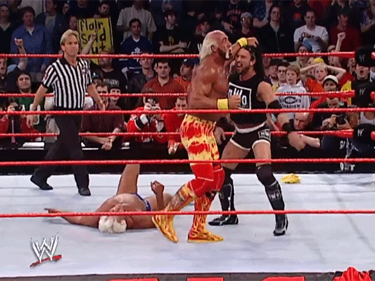 Hulk Hogan Ric Flair 1st WWF Match