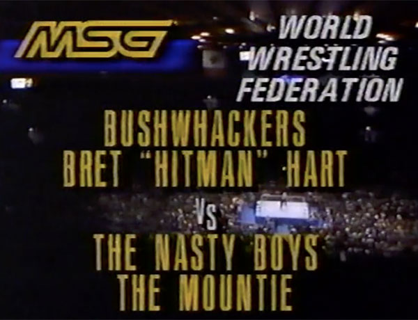 Bushwhacker Bret Hart Bushwhackers
