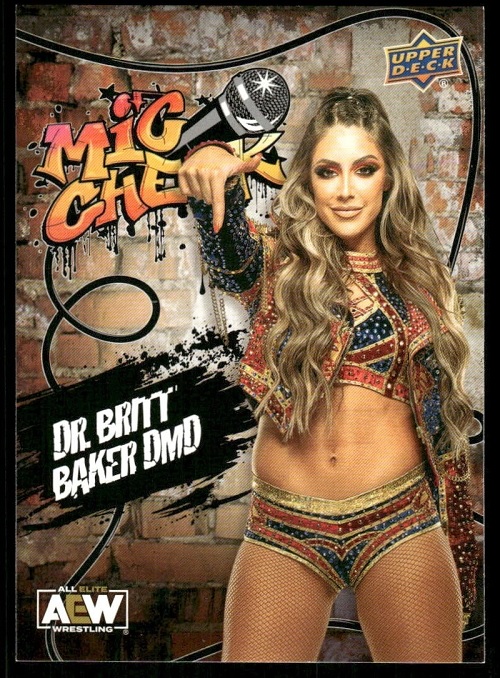 Britt Baker AEW Card