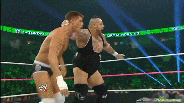 Cody Rhodes Funkasaurus Brodus Clay Saturday Morning Slam WWE