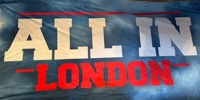 AEW All In London Ring Skirt