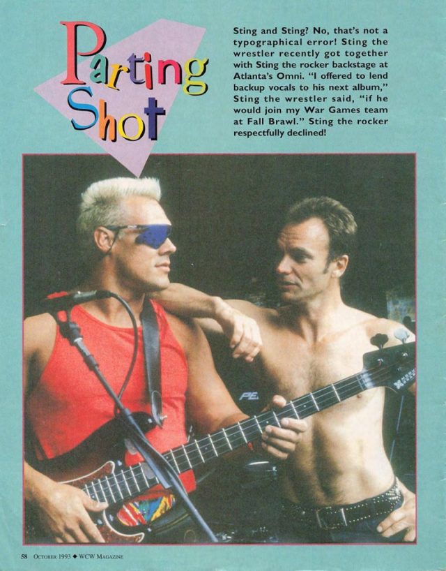 Sting meets Sting