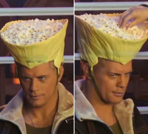 Guile Street Fighter movie popcorn bucket AMC