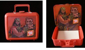 Macho Man Randy Savage Lunch box Open