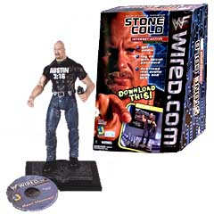 Steve Austin Interactive Figure item with whole box