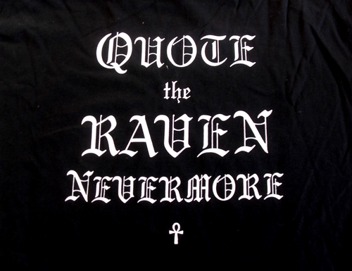 WCW Raven Shirt Back