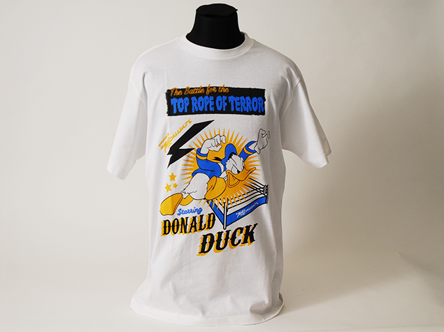 NJPW New Japan Pro Wrestling Disney Donald Duck shirt