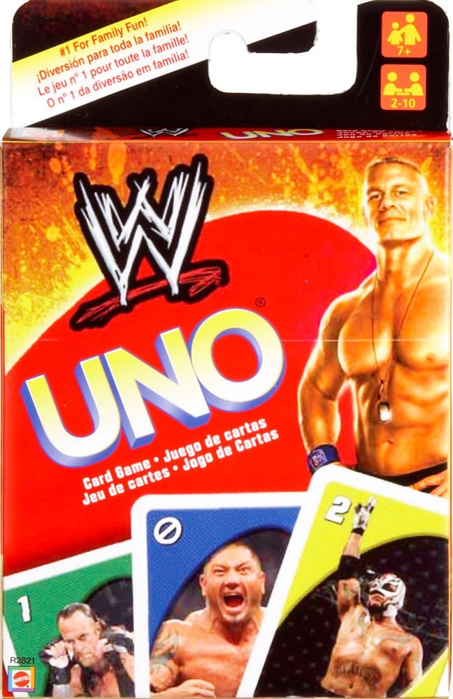 WWE Uno card game