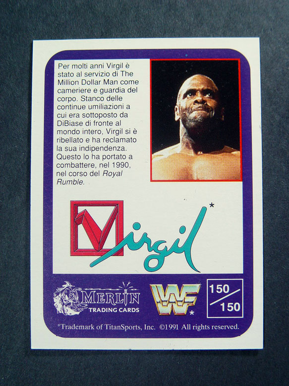 Virgil Trading card 7