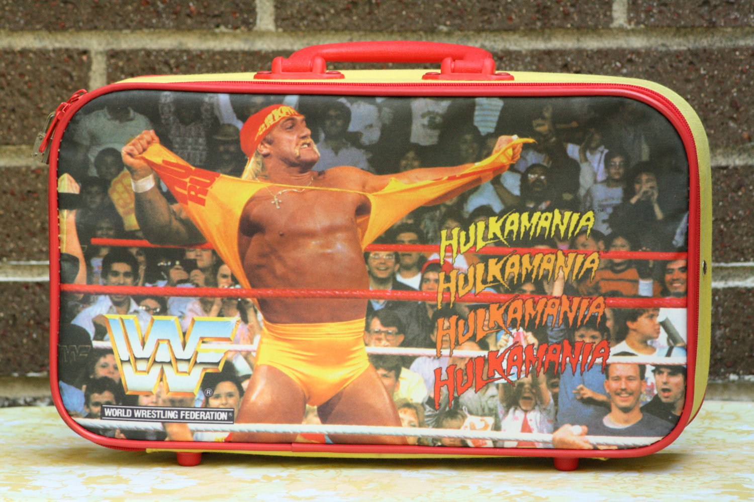WWF Hulk Hogan suitcase