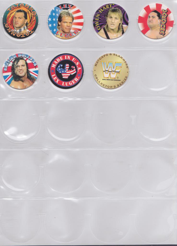 WWF Pogs In Sleeves 4